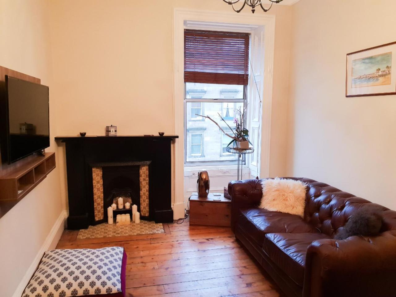 Bright 1 Bedroom Apartment Near City Centre Edynburg Zewnętrze zdjęcie